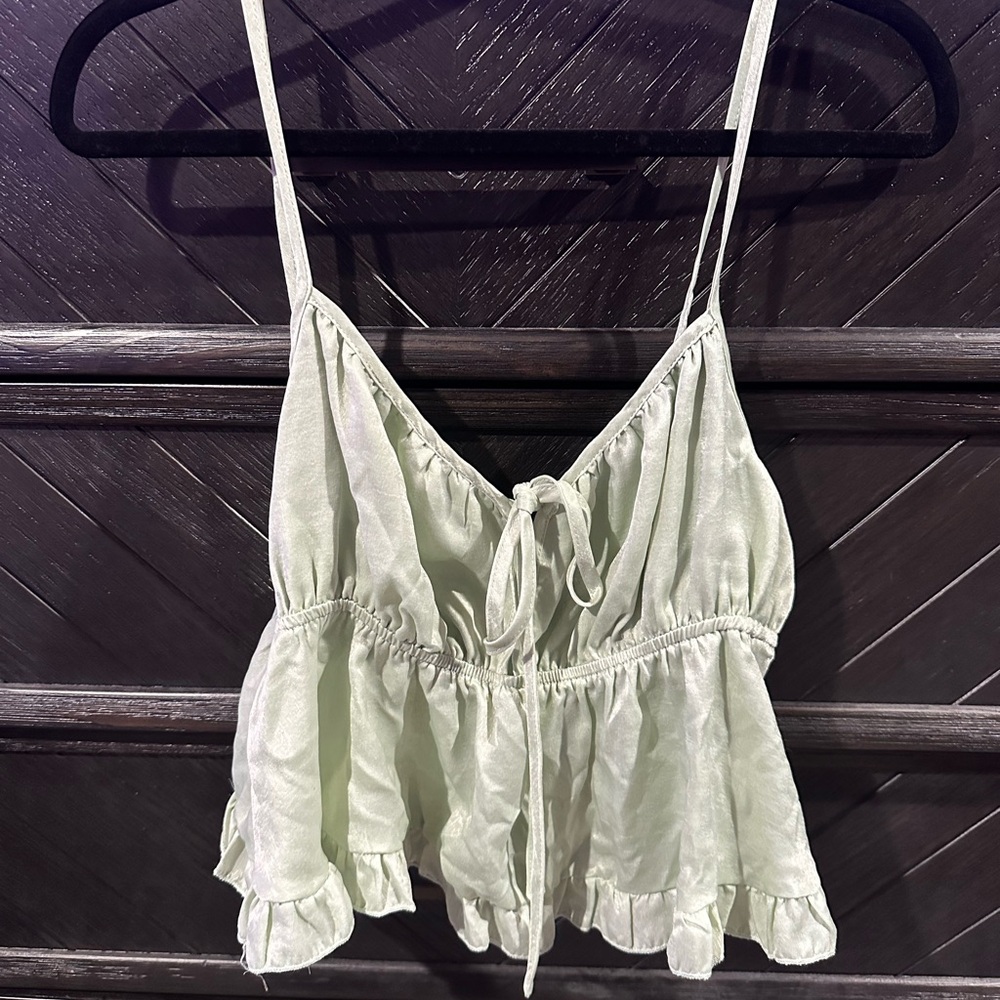 Light green tank